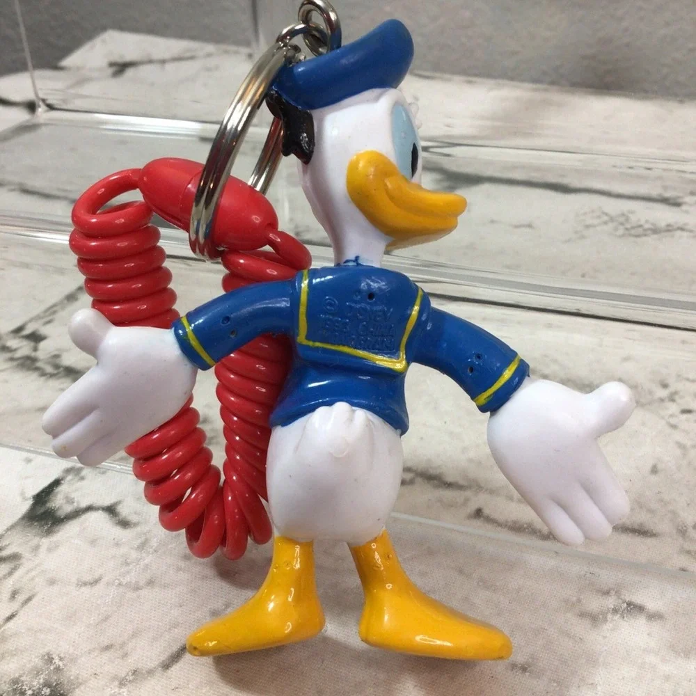 Donald Duck Keyring Vintage‎ 1993 Collectible Disney